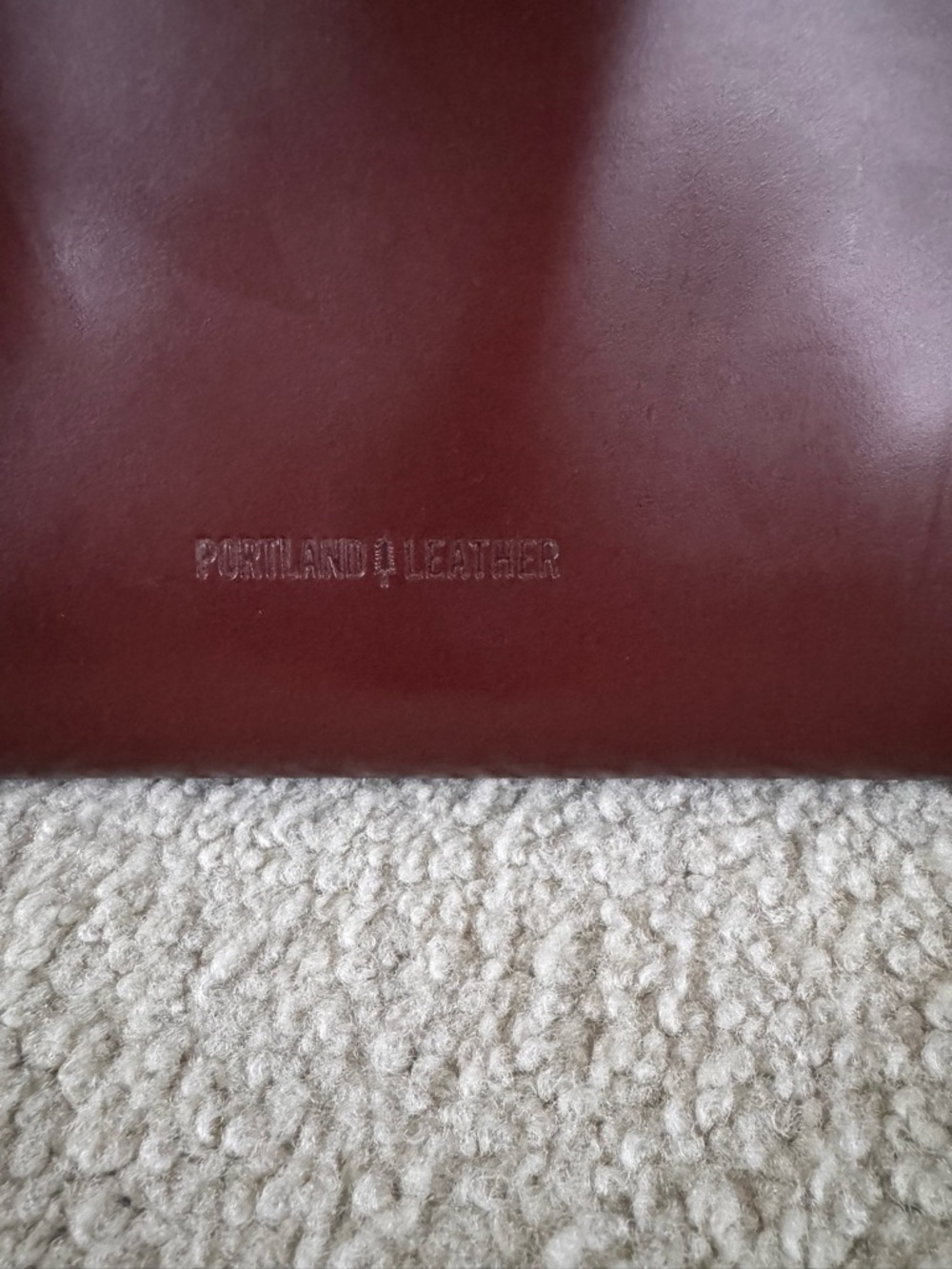 Portland Leather Goods August Tote Chocolate Brown - Picture 4 of 12